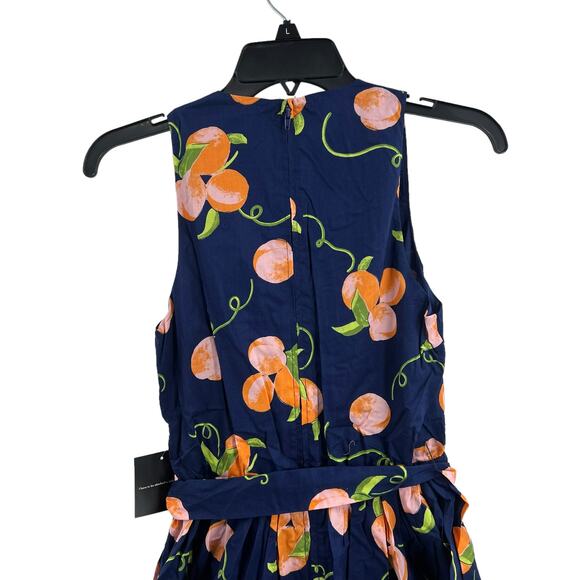 ModCloth Sweet Peaches Instant Energy Faux-Wrap Dress Size 0 New - Picture 3 of 6